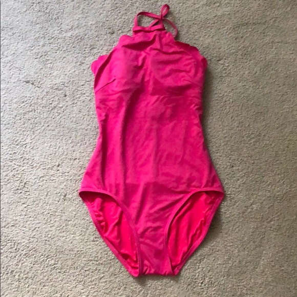 HOT PINK KATE SPADE ONE PIECE - Picture 2 of 6